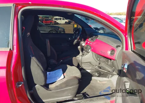 2013 Fiat 500 Abarth from USA, damaged, VIN 3C3CFFFHXDT613736